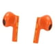 thumbnail image 2 of Auriculares inalámbricos Bluetooth Bling Bling con diseño de cuerpo translúcido color naranja, 2 of 12