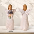 thumbnail image 6 of thovorrnl Sympathy Gifts for Loss of Loved One, Forget Me Not Guardian Angel Figurine, Miscarriage Gift for Mothers, Memorial Home Decor Statues, 6 of 7