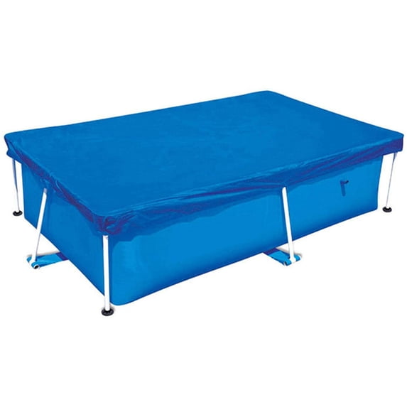 Douhoow Pool Cover Dustproof Rainproof Swimming Pool Cover Cloth with Wear-Resistant Rope
