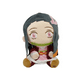 thumbnail image 1 of Peluche 20cm Anime Nezuko Cabello negro Belug Vestido Rosa, 1 of 5