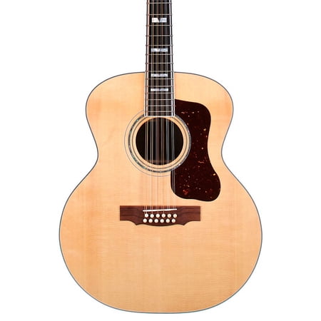Guild F-512E Jumbo Acoustic-Electric Guitar Natural