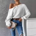 thumbnail image 2 of Women Sweaters, Backless Sweaters for Women, Long Sleeve Knit Design, Pullover for Fashion Comfort, 2 of 6