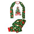 thumbnail image 1 of Navidad mujer mamá blusa estampada manga larga Tops + Pantalones Navidad familia conjunto de pijamas a juego Fridja  nalpqowj26728, 1 of 9