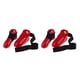 thumbnail image 4 of Protector de Pie Greeniant Zapatos de Karate Gear Flexible Sparring Foot PU Taekwondo Rojo L 2Conjunto, 4 of 6