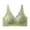 Green, variant on Women's Maternity Feeding Bra Lightly Padded Nursing Wirefree Front Open Beige XXL