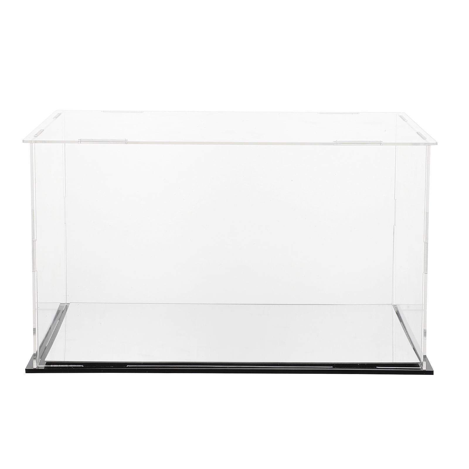 Acrylic Display Box Case Clear Cube Model Stand Organizer Show Storage