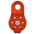 thumbnail image 3 of Greensen 26KN Aluminium Alloy Heavy Duty Single Swivel Rope Pulley Block for 12mm Rope Climbing , Climbing Pulley, Single Swivel Pulley, 3 of 7