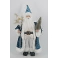 thumbnail image 1 of 18IN STANDING SANTA - BLUE, 1 of 1