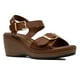 thumbnail image 3 of Sandalias para Mujer Maxim 1415. cafe 23.5, 3 of 4