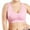 Pink, variant on ameIAEA Sport Bras for Women Full Coverage Plus Size Yoga Bra Wirefree Push up Breathable Bras