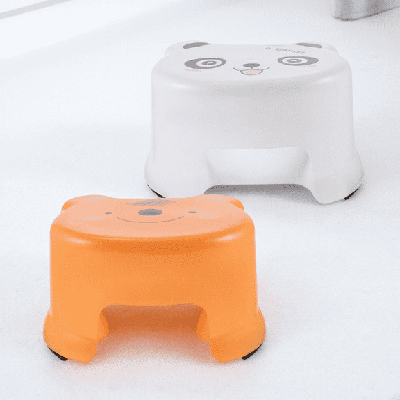 LOLIPPYY 2-Pack Plastic Step Stool Chairs for Home Use, Lightweight, , with Assorted Color Options