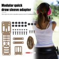 thumbnail image 3 of Adaptador de caída de pierna Pistola ajustable debajo de la plataforma de transporte de cinturón para caza Airsoft FLhrweasw Nuevo, 3 of 9
