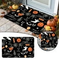 thumbnail image 1 of zhangmingg Halloween Flannel Carpet for Living Room and Bedroom Decorative Rug with Print Design Christmas Throw Blanket Furry Carpet Rug, 1 of 7