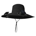 thumbnail image 2 of Kugisaki Sun Hat with Fans Solar Power & USB Charging Wide Brim Sun Hat Fishing Essentials for Hiking Beach Summer Outdoor, 2 of 6
