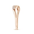 thumbnail image 5 of ANGARA Natural Pave Set Diamond Multi-Row in 14K Rose Gold for Women (Size-1.1mm| Color-I-J| Clarity-I1-I2) | April Birthstone, Anniversary, Jewelry Gift for Women | Natural Diamond Ring, 5 of 11