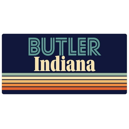 

Butler Indiana 5 x 2.5-Inch Fridge Magnet Retro Design