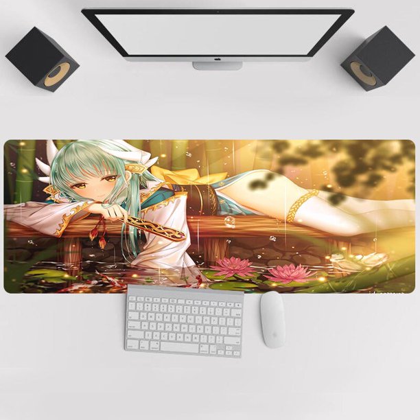 Alfombrillas de escritorio 3D para juegos, alfombrilla de ratón para ordenador, Notebook, 80x30cm LIUWENJING unisex