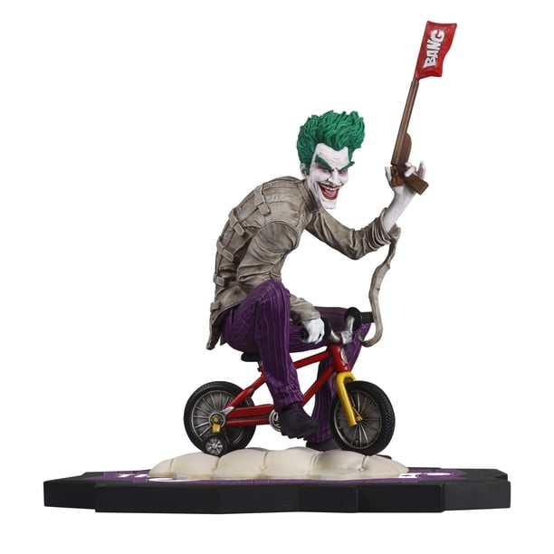 Estatua de resina McFarlane Toys DC Direct The Joker Purple Craze