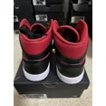 thumbnail image 3 of Ni - ke Air Jordan 1 Mid Reverse Bred" Gym Red Black White 554724-660 Size 9 Brand New, 3 of 5
