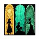 thumbnail image 3 of Pintura Princesa Silueta 5D DIY Full Round Drill Diamonds Kits Art (E1854) FLhrweasw Nuevo, 3 of 9