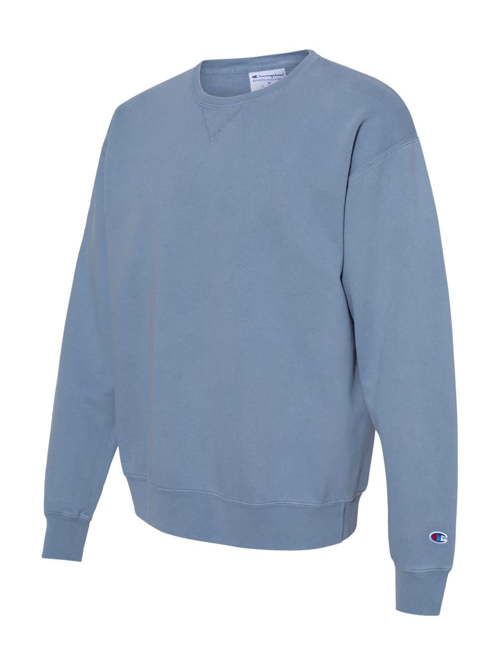 Champion - Garment Dyed Crewneck Sweatshirt - CD400 - Walmart.com