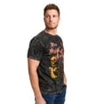 thumbnail image 2 of Five Nights At Freddy's I Always Come Back Men's Black Mineral Wash Crew Neck Short Sleeve T-shirt-Small, 2 of 6