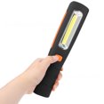 thumbnail image 4 of Ounissouiy Luz de trabajo Carga USB 2 modos Linterna ajustable Portátil al aire libre Camping Escalada Antorcha Lámpara con gancho giratorio Iluminación y accesorios Ounissouiy HA074113-01, 4 of 6