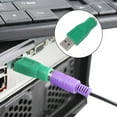 thumbnail image 3 of Ps / 2 Female To Usb Male Adapter Converter For Keyboard Mouse Mouse B3x7 E6U1, 3 of 9