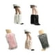 thumbnail image 5 of Sonducket Calentadores de piernas de piel blanca, mangas de botas peludas suaves para niñas, accesorios de disfraz, calentadores de piernas Prendas para la parte inferior del cuerpo negro 40cm, 5 of 6