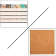 thumbnail image 4 of POGLIP Rustic Old Wood Board Set of 8 Coaster for Drinks, Absorbent Ceramic Stone Coasters Cup Mat with Cork Base for Home Kitchen Room Coffee Table Bar Decor, 4 of 4