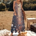 thumbnail image 2 of Planet Mars Mercury Jupiter Fine Art Sleeveless Dress Summer Dress Woman 2025, 2 of 7