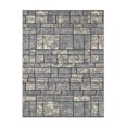 thumbnail image 4 of Ottomanson Ottohome Collection Non-Slip Rubberback Boxes Design Indoor Rug, 4 of 7