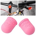 thumbnail image 3 of 2 Pcs Couvre-Frein Imperméable pour Vélo - Rose, 3 of 9