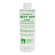 COSCO Pure Liquid Green Soap Stencil Tattoo Transfer Medical Prep Wash, 8 Fluid Ounce