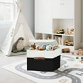 thumbnail image 2 of Storage Box with Lid Decorative Box Large Storage Bins with Lid ( & with Flip Lid), 2 of 9