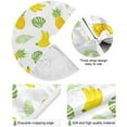 thumbnail image 2 of FMSHPON Tropical Fruit Xmas Christmas Tree Skirt Stand Mat for Holiday Party Decoration Indoor Outdoor 36 inches, 2 of 6