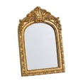 thumbnail image 5 of Vintage Gold Mirror, Gold Arched Mirror, Wall Mounted Mirror, 20X12 in Resin Frame, 1 Pc, Small Mirror for Wall, Entryway Wall decor, Vintage Home decor, Gold Accent decor,, 5 of 5