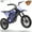 Blue, variant on QEASET Motorcycle, Motorized Dirt Bikes for kids 8-14, 36V 500W – 15.5 MPH Top Speed, Dual Suspension, Yellow