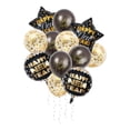 thumbnail image 2 of Globos de fiesta de año nuevo Mezclado de Yotijar Negro de Látex de confeti, 2 of 8