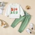 thumbnail image 4 of UYYX 4T Boys Clothes Toddler Sweat Set Toddler Boy Sweatshirt Outfit Long Sleeve Shirt Jogger Pants Fall Outfits Winter Clothes Set 12-18 Months, 4 of 9