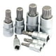 thumbnail image 2 of de puntas de destornillador de trinquete de dado de material acero 45# de 8 piezas, ~ , adaptador de accionamiento de 1/4 '' 3/8 '' 1/2 "cabeza CUTICAT toma de bits, 2 of 8