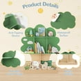 thumbnail image 3 of Curipeer 3-Tier Kids Bookshelf,Toy Storage Organizer for Kids Rooms,Green Tree with Bottom Fence, 3 of 7