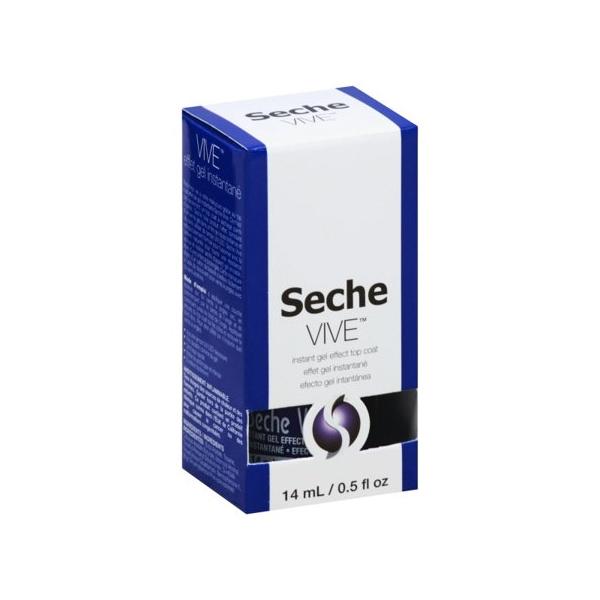 seche vite top coat gel effect