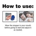 thumbnail image 3 of EELHOE Stop Snoring Solution Anti-Snoring Mouth Guard Sleep Mouthguard with Storage Bo, 3 of 5