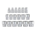 thumbnail image 3 of Juego de enchufes Neiko 02488A 3/8 Drive Universal Spline 18 Enchufes, 3 of 5