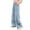 Navy, variant on RUTAYY Child Girls' Pants Summer Wide-Leg Versatile Trousers Casual Daily Wear, Navy, 12-13 Years
