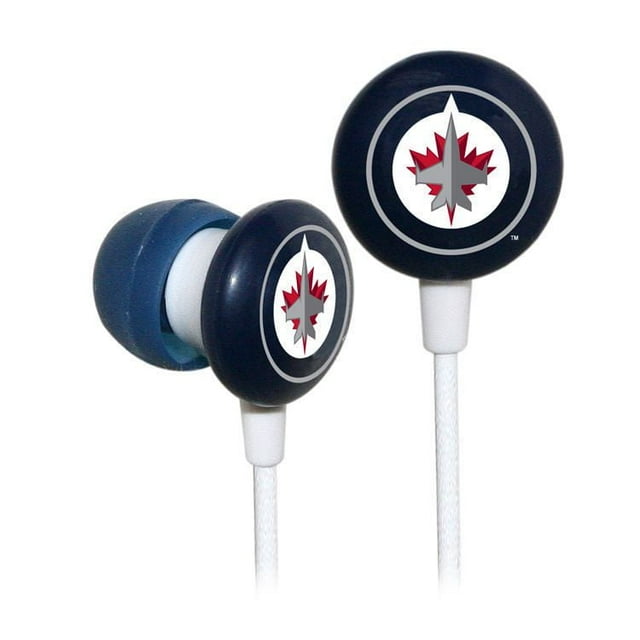 NHL Slap Shot Jets Earphones