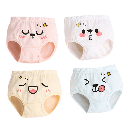 Fulorrnie Underwear for Women Seamless High Waist Tummy Control Panties Elastic Band Stretchable Comfort Panty  Pink  C