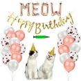 thumbnail image 4 of 16'' Birthday Balloon Set Creative Party Balloon Foil Balloon for Cat's Birthday, 4 of 7