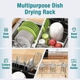 thumbnail image 4 of Dish Drying Rack in Sink Expandable Stainless Steel Dish Drainers for Kitchen Counter Dish Dryer Rack for Inside Sink, 4 of 6
